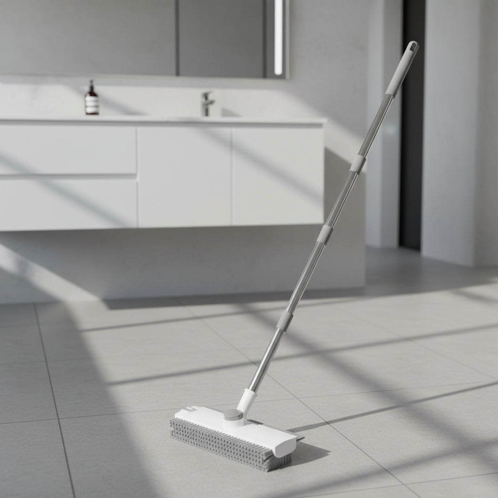 Rotating V-Shaped Floor Brush
