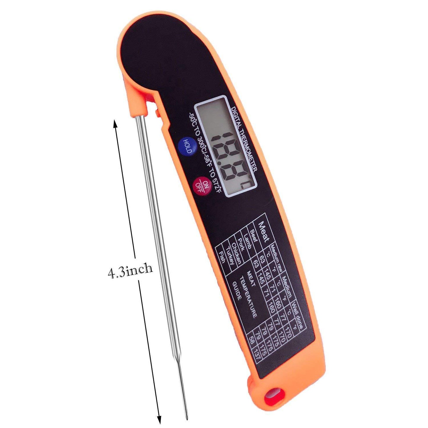 Ultra-thin Folding Food Thermometer