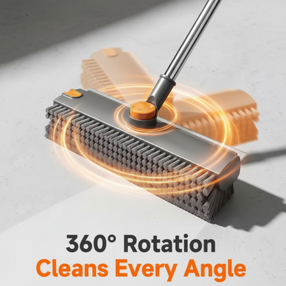 Rotating V-Shaped Floor Brush