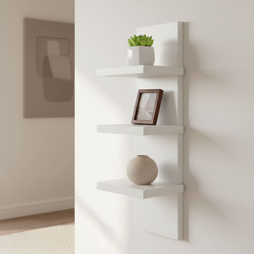 Floating Wall Display Shelf
